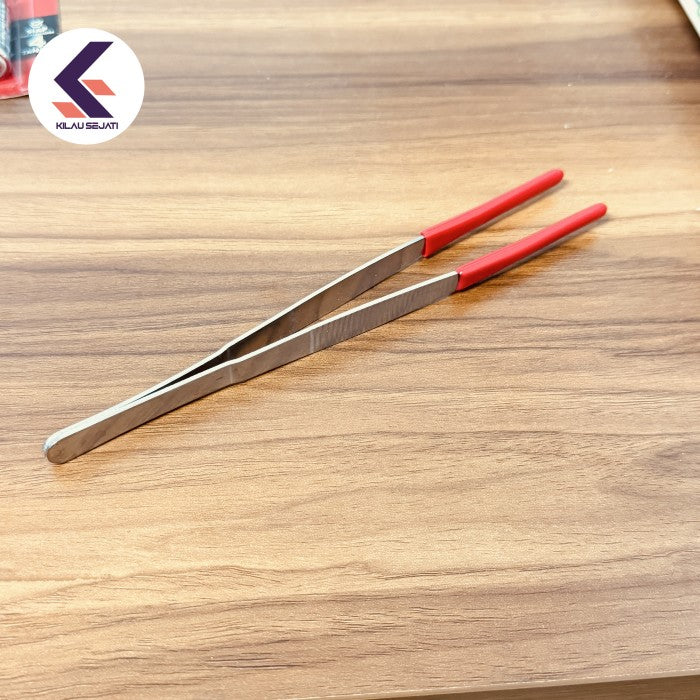 Pinset Steam Cleaner Perhiasan Ujung Karet Anti Baret