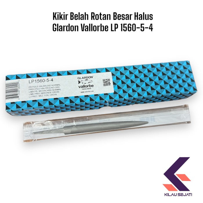 Glardon Vallorbe LP1560-5-4 Kikir Belah Rotan Besar Cut No.4 (Halus)