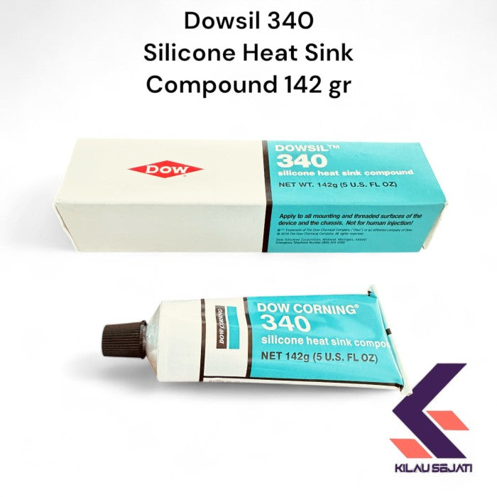 Dow Corning Dowsil 340 Net Weight 142 gr Heat Sink Compound Thermal Paste Heat Gel