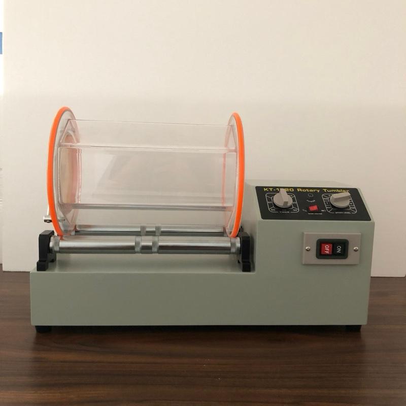 Mesin Molen Poles Perhiasan KT 1320 | Rotary Tumbler 1 Barrel Kapasitas 11kg | Auto-Reverse & 4 Speed