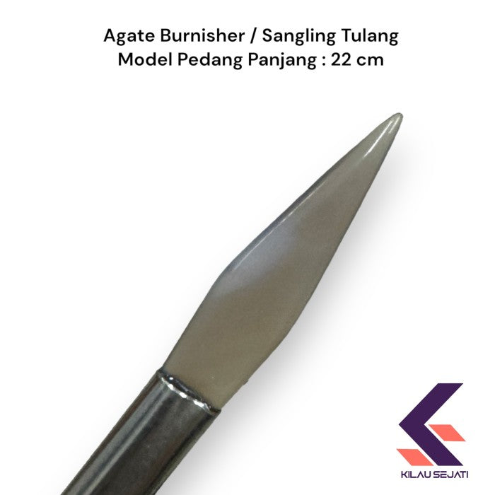 Sangling Tulang / Agate Burnisher Model Pisau & Pedang