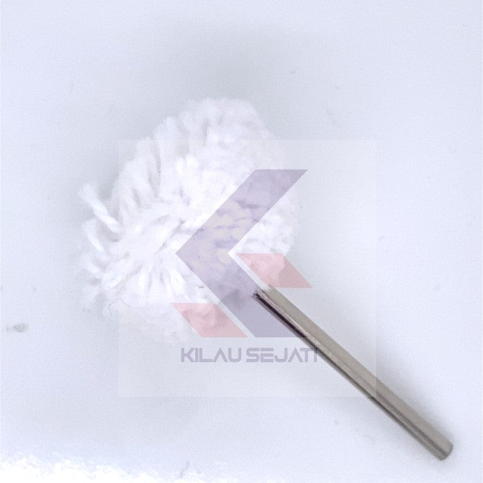 Polesan benang katun halus / Mounted Cotton Thead Brush Ball