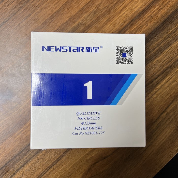 Kertas Saring Newstar Grade 1 Setara Whatman No.1 125 mm