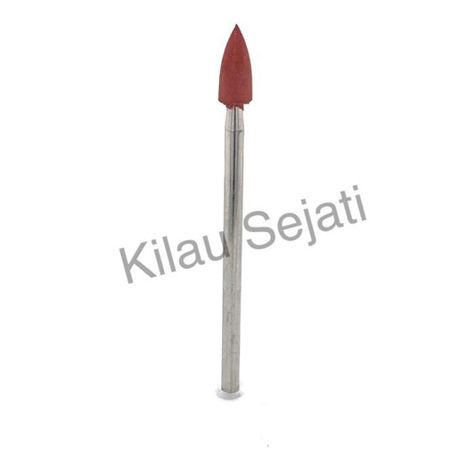 Jewelry Silicone polishing point 4 mm Polesan silikon Ujung lancip 4 mm