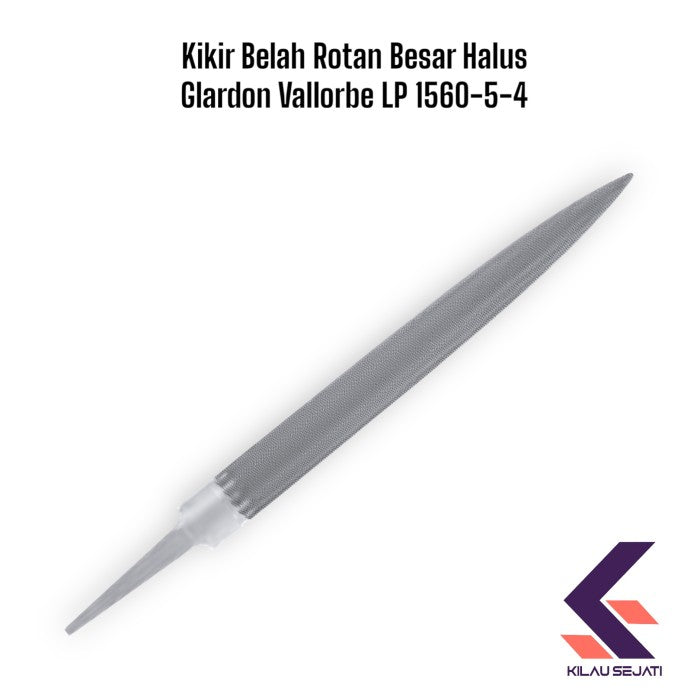 Glardon Vallorbe LP1560-5-4 Kikir Belah Rotan Besar Cut No.4 (Halus)