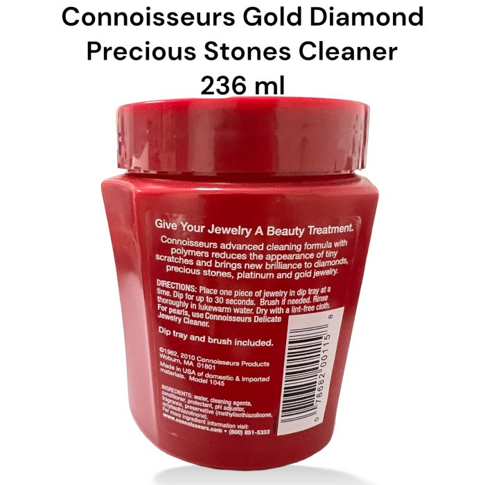 Connoisseurs Gold Diamond Precious Stones Jewelry Cleaner Vol 236 ml