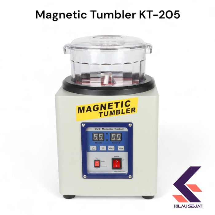 Magnetic Tumbler KT 205 Mesin Poles Magnetik KT 205