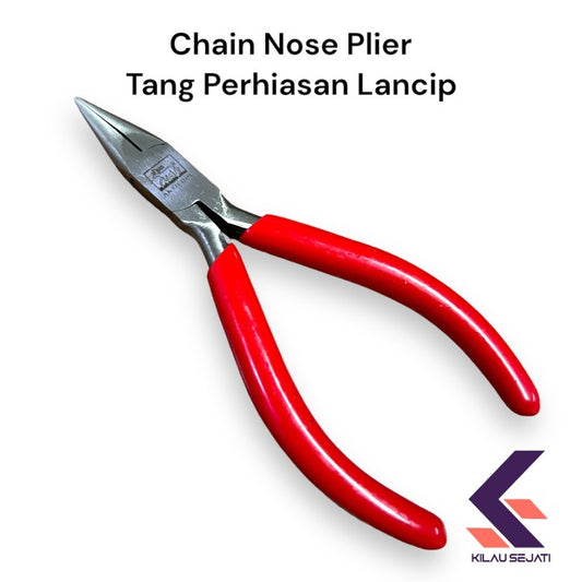 Tang Merah Antilope Lancip / Chain Nose Plier