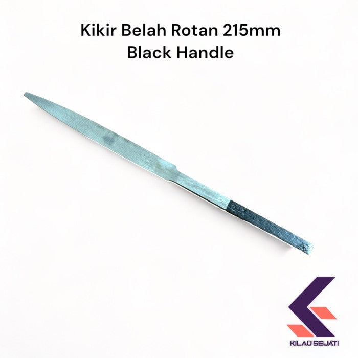 Kikir Belah Rotan 215 mm Gagang Hitam