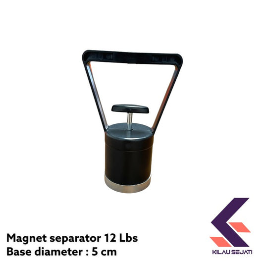 Magnet Separator Pickup Tool with Quick Release Ukuran Kecil 12 Lbs