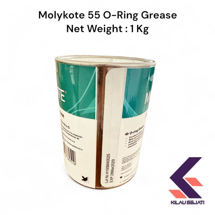 Molykote 55 O-Ring Grease 1 kg / Gemuk Silikon Seal Karet