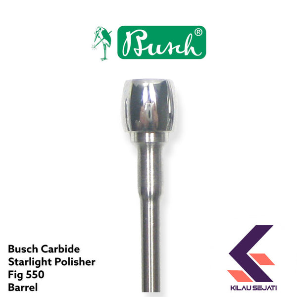 Mata Sangling Busch Fig.550 Carbide Starlight Polisher Barrel