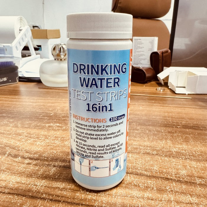 Isi 100 Strip Uji Air Minum 16 Parameter Drinking Water Test Strip 16 in 1
