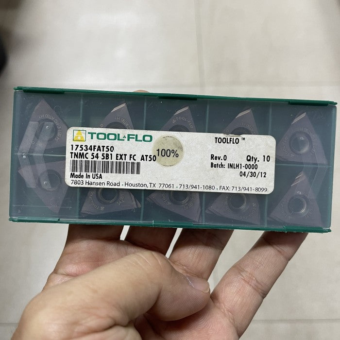 Insert Ulir Toolflo TNMC 54 5B1 EXT FC AT50 (per Pcs)