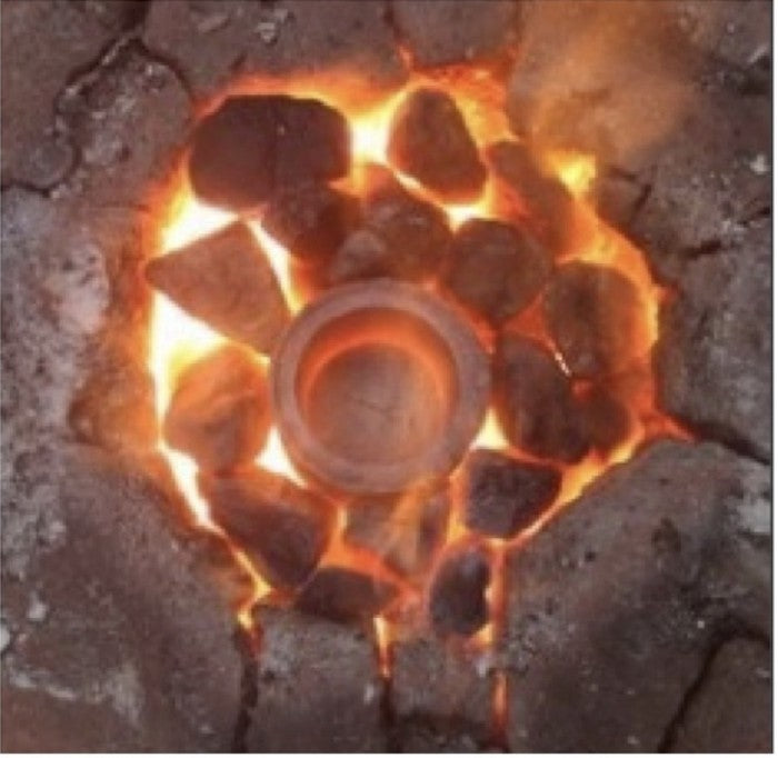Crucible grafid tungku kowi untuk lebur tembaga kuningan 6 kg