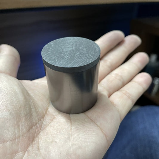 40x40 mm Grafit / Graphite Crucible Melting Pot Dengan Cover