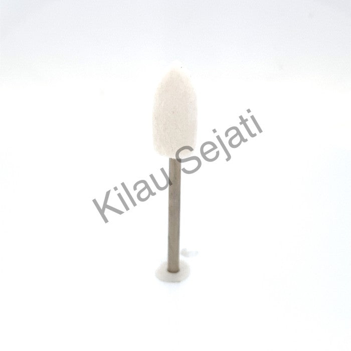 Mata bor bit poles kecil / Special Felt Buff Wheel 8x16 mm