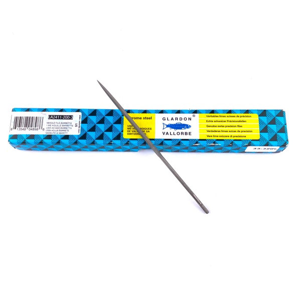Kikir segitiga no.3 Panjang 20 cm Cap Ikan Asli/ Glardon Vallorbe