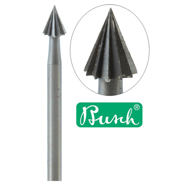 Bor Payung Busch Fig.5 Pointed Bur All Size