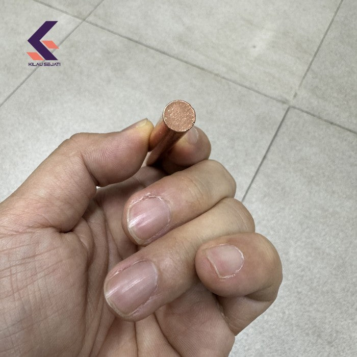 Elektroda Karbon Gouging Lapis Tembaga 10 x 355 mm (per Batang)