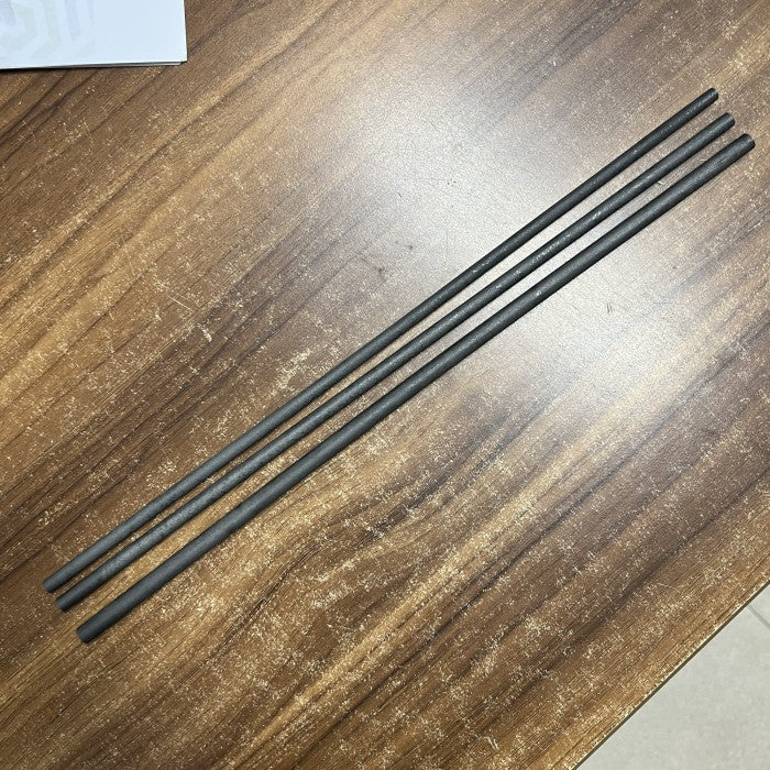 Batang Grafit Elektroda 6, 7, 8 mm x 35 cm / Graphite Electrode Rod