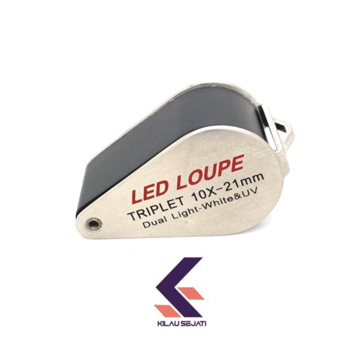 Loupe Berlian 10x 21 mm Triplet Optical Glass (Setara Hastings)