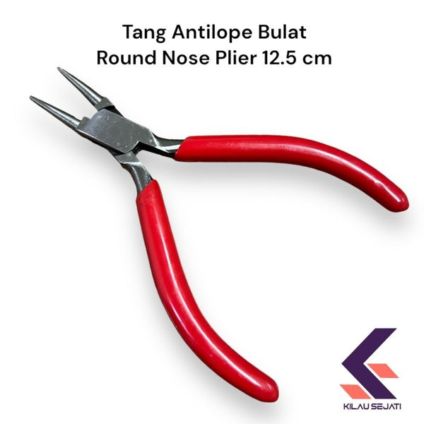 Tang Bulat Perhiasan Antilope 12,5 cm / Round Nose Plier
