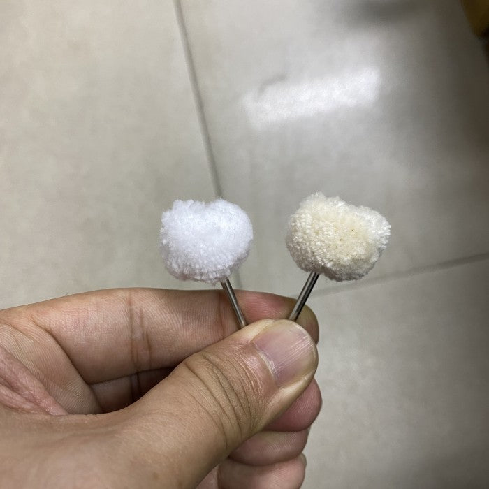 Polesan benang katun halus / Mounted Cotton Thead Brush Ball