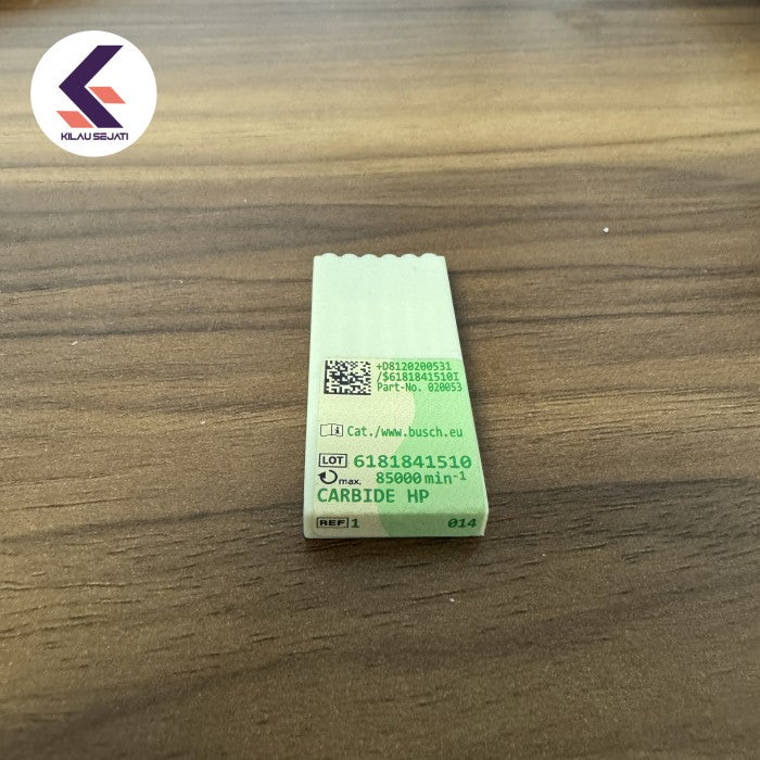 Mata Bor Bola Tungsten Carbide Busch Fig.1 (0,5 - 2,1 mm)