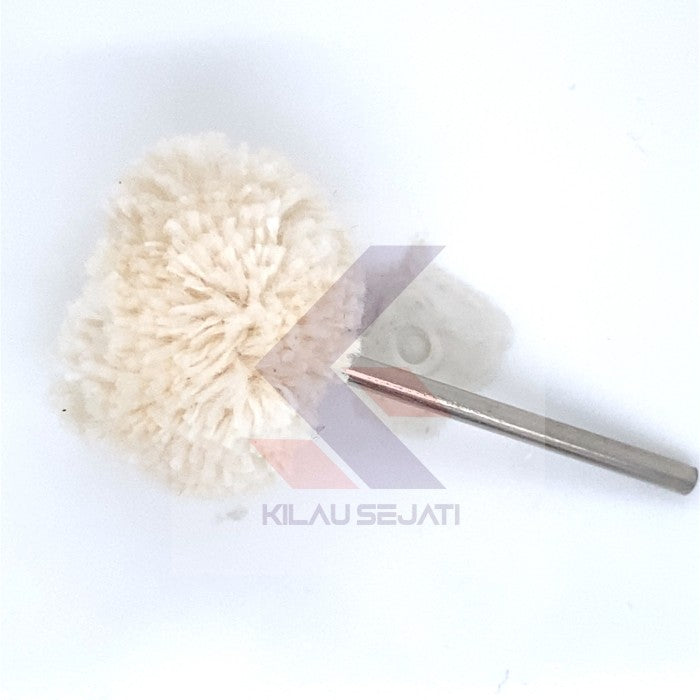 Polesan benang katun halus / Mounted Cotton Thead Brush Ball