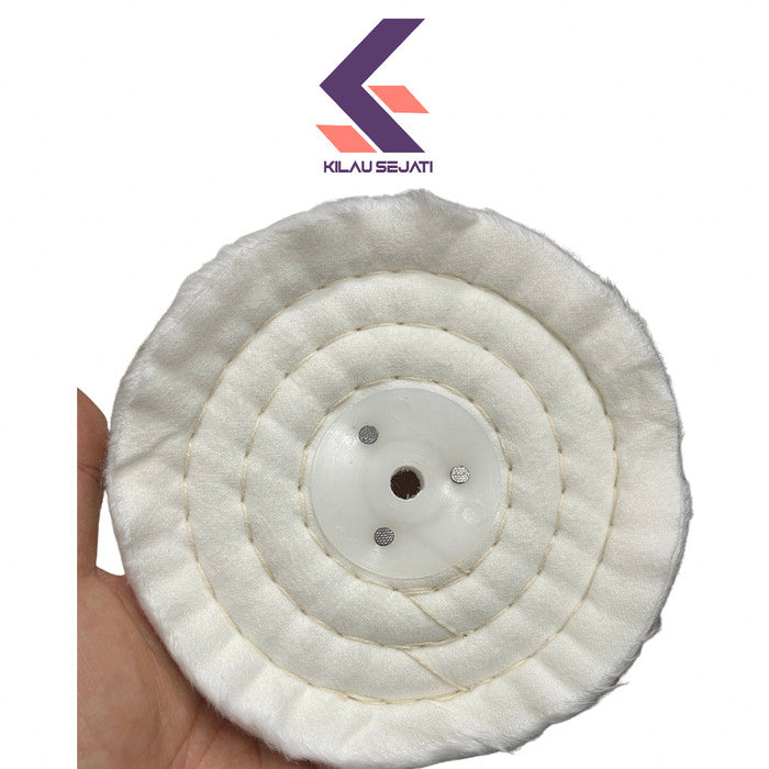 Flannel Buffing Wheel / Kain poles flannel extra soft utk perhiasan