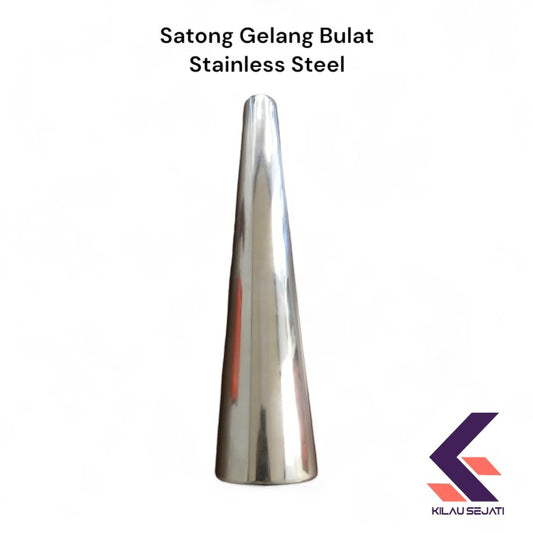 Satong Gelang Bulat bahan Stainless Steel / Luju Gelang Bulat Stainless Steel