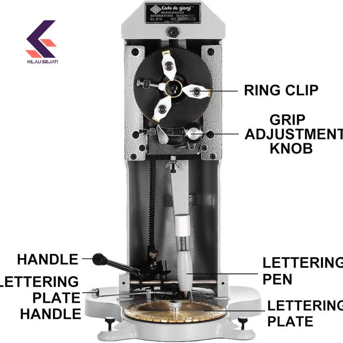 Mesin Grafir Cincin Bagian Dalam / Inside Ring Engraving Machine