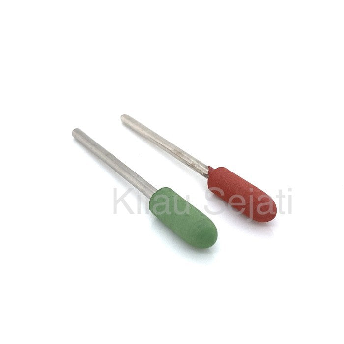 Silicone polishing Point rounded / Polesan karet Lancip tumpul