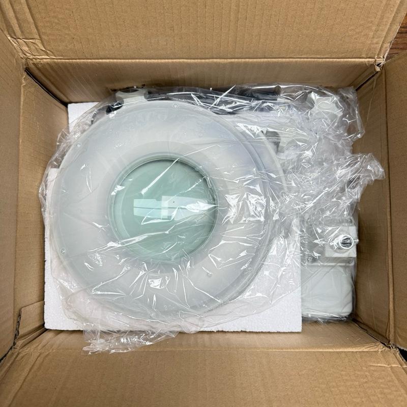 Lampu Kaca Pembesar LT-86C | Magnifying Lamp Meja 3x / 5x / 8x / 10x | Lensa 12.5 cm & Lampu LED Terang