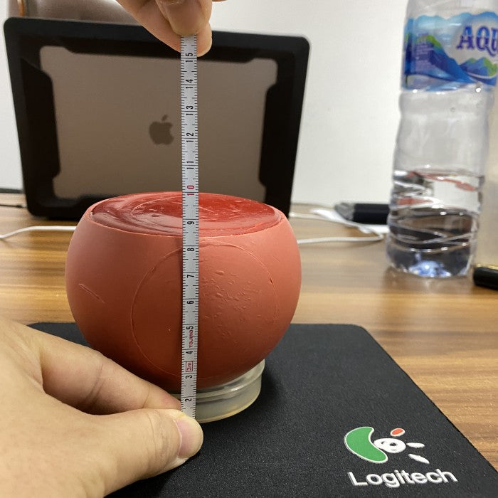 Bola Besi Pasang Mata Sirlak / Bola Microsetting Dia 9 cm Berat 1.3 kg