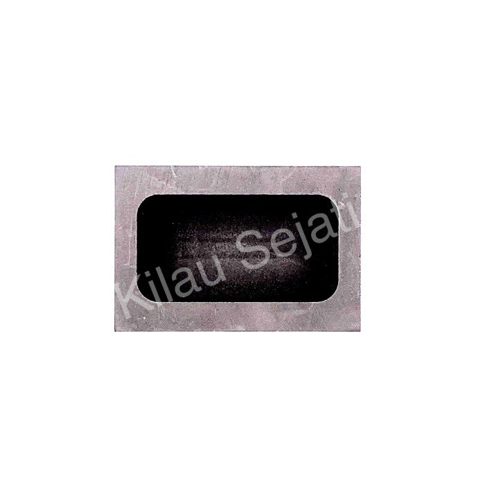 Cetakan Ingot Emas Grafit 150 gr High Purity / Singen Grafit
