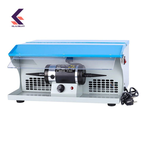 Mesin Poles Perhiasan DM-5 Dual Spindle / Mesin Poles Meja