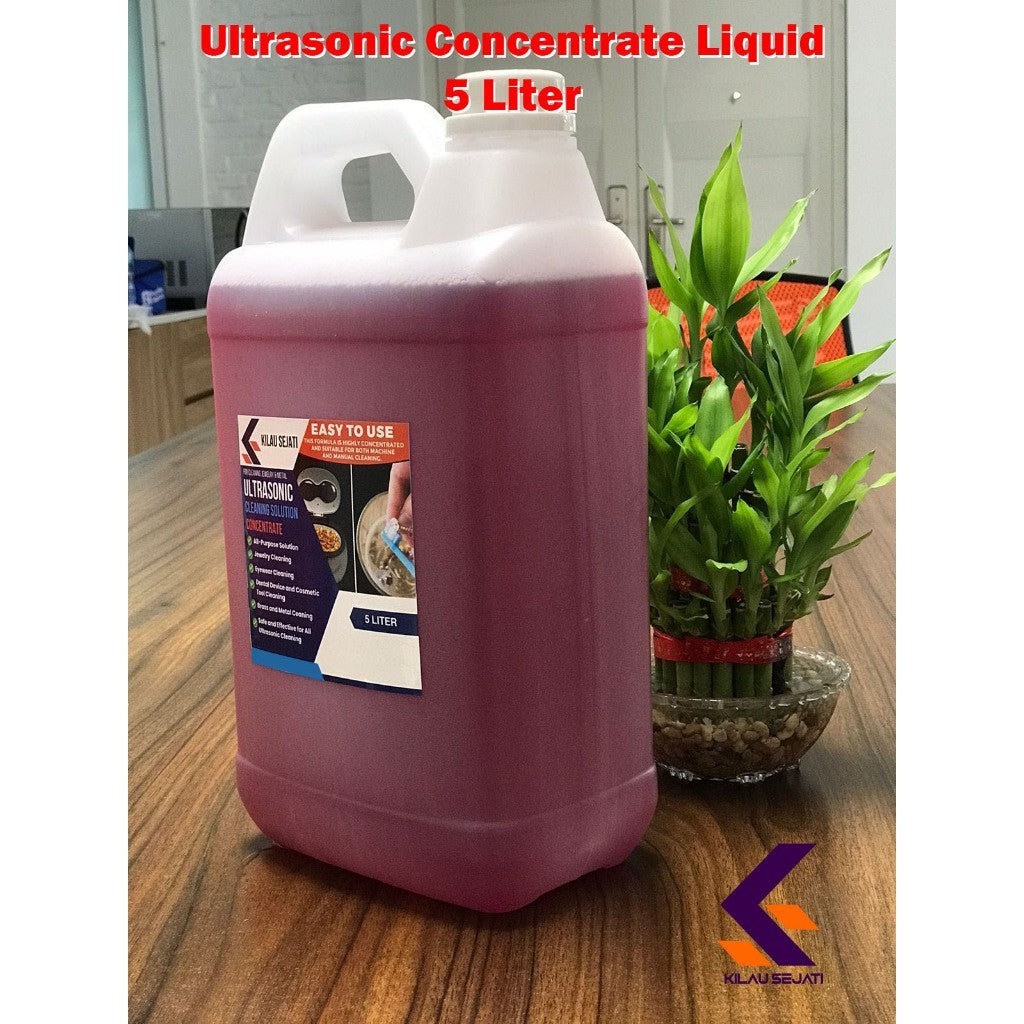 Sabun Mesin Getar Ultrasonic Konsentrat / Ultrasonic Cleaning Solution / Multi purpose degreaser 5 Liter