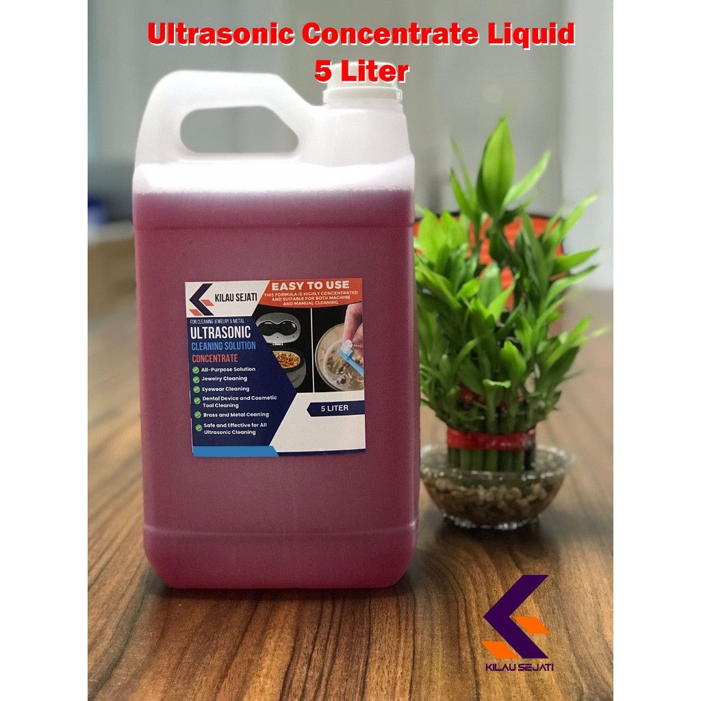 Sabun Mesin Getar Ultrasonic Konsentrat / Ultrasonic Cleaning Solution / Multi purpose degreaser 5 Liter