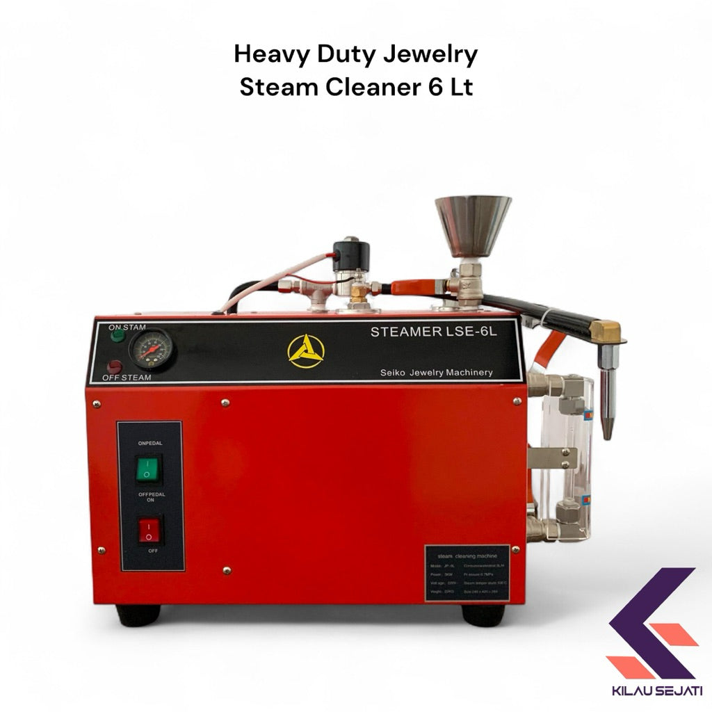 Heavy Duty Jewelry Steam Cleaner 6 Lt