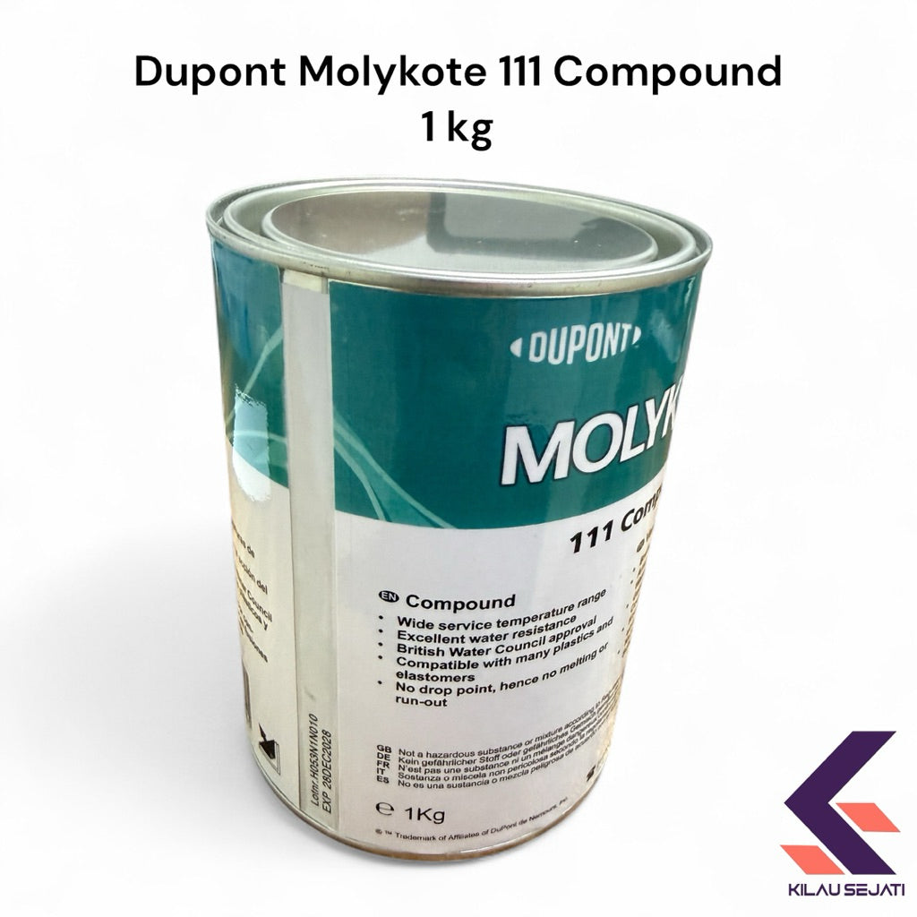 Molykote 111 Compound 1 Kg – Silicone Grease - Sealant Anti Air -  Food Grade