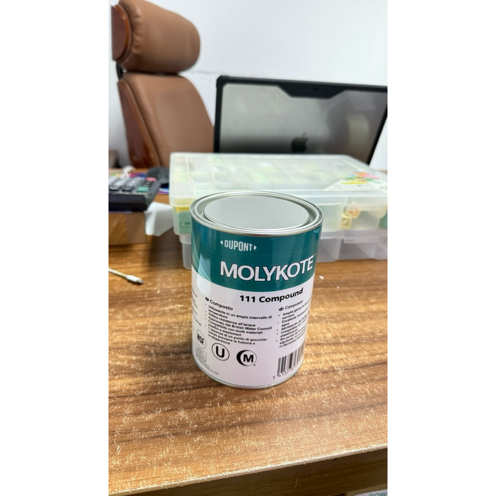 Molykote 111 Compound 1 Kg – Silicone Grease - Sealant Anti Air -  Food Grade