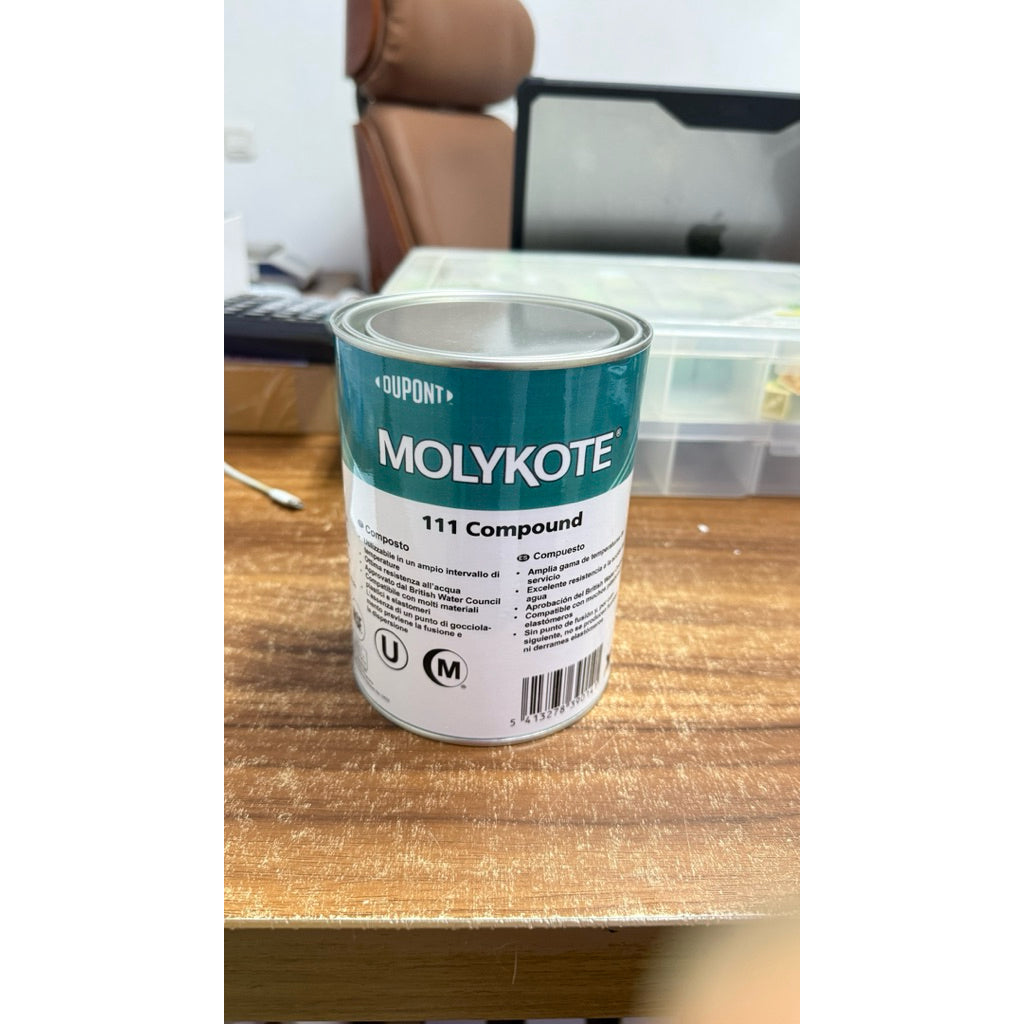 Molykote 111 Compound 1 Kg – Silicone Grease - Sealant Anti Air -  Food Grade