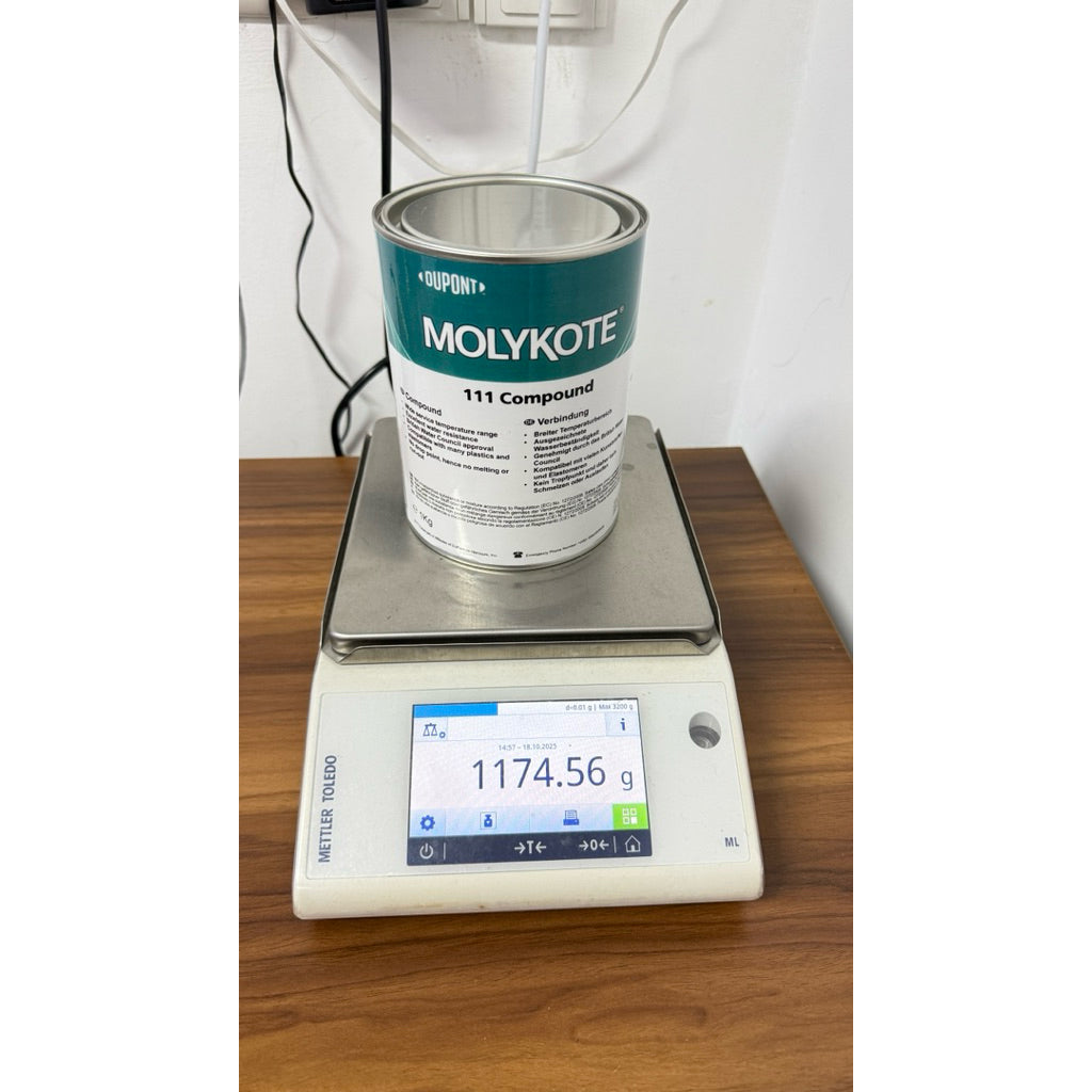 Molykote 111 Compound 1 Kg – Silicone Grease - Sealant Anti Air -  Food Grade