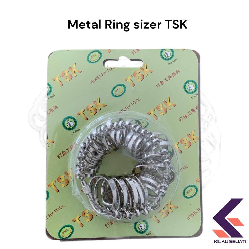 Metal  Ring Sizer TSK Alat Ukur Size Cincin (HK Size)