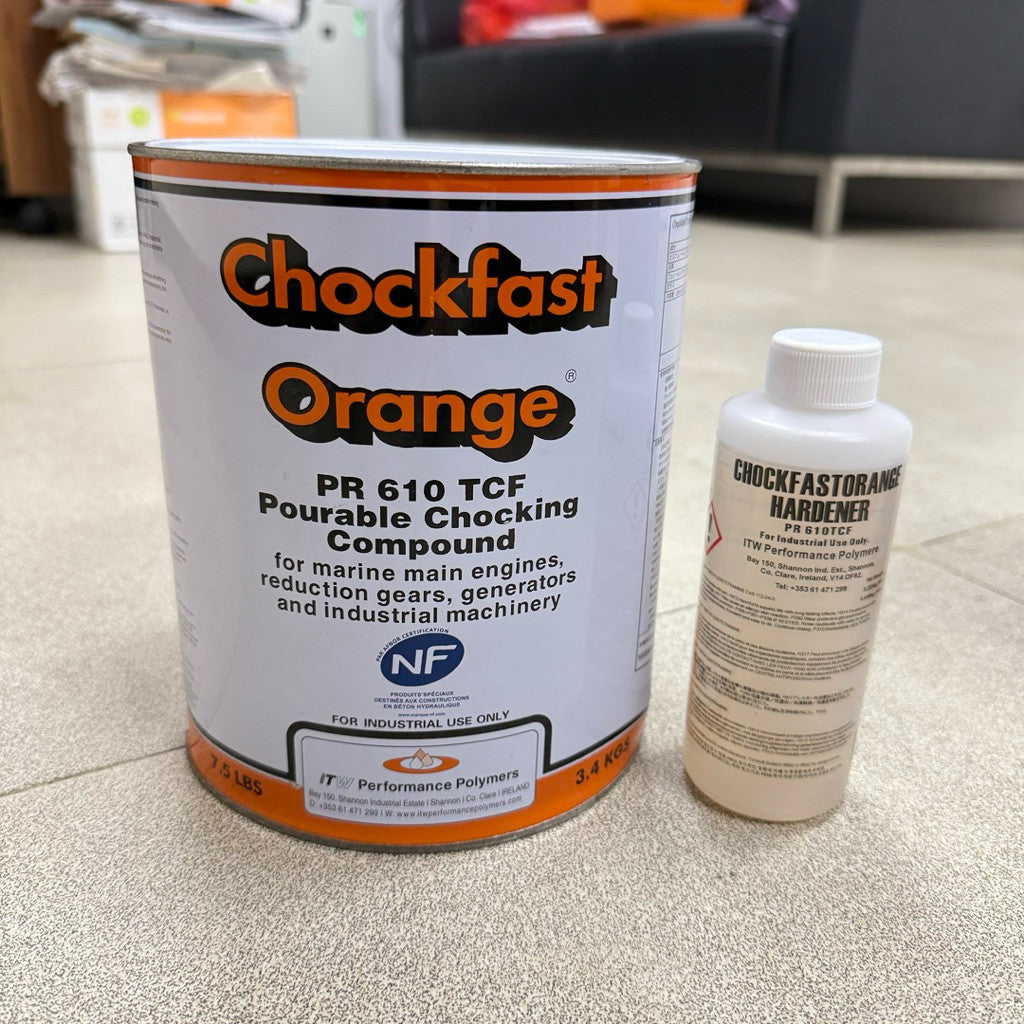 Chockfast Orange PR 610 TCF Epoxy Grouting Chocking Compound + Hardener Original ITW