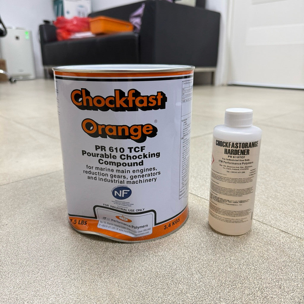 Chockfast Orange PR 610 TCF Epoxy Grouting Chocking Compound + Hardener Original ITW
