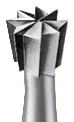 Bentuk dan penampang Mata Bor Inverted Cone Busch Fig.2 Original Jerman