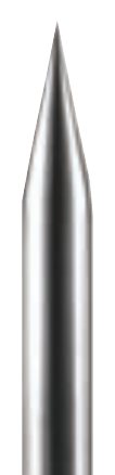 Bentuk dan penampang Mata Sangling Busch Fig.553 Carbide Starlight Polisher Kerucut